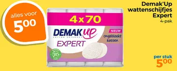 Aanbieding: Demak'Up wattenschijfjes Expert