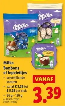 Promotie: Bonbons of lepeleitjes
