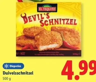 Aanbieding: Duivelsschnitzel