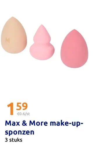Aanbieding: make-up-sponzen