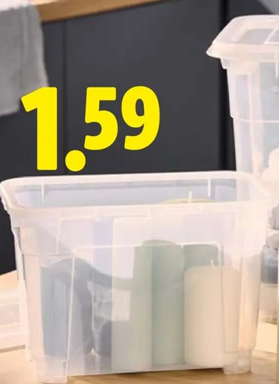 Promotie: Opbergbox met deksel