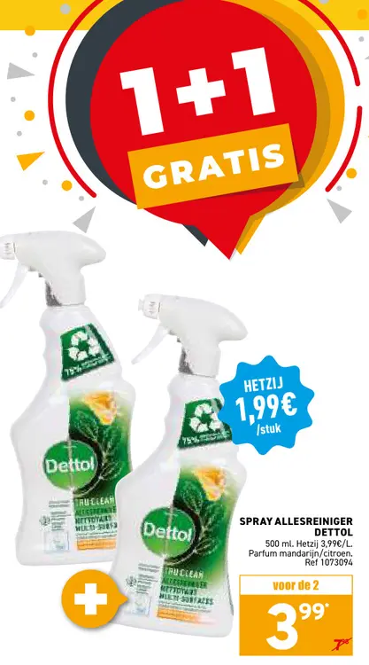 Promotie: Spray Allesreiniger