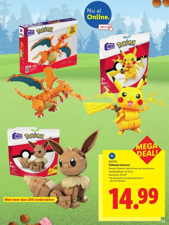 Aanbieding: Pokémon bouwset
