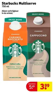 Aanbieding: Starbucks Multiserve