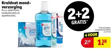 Aanbieding: Kruidvat mondverzorging