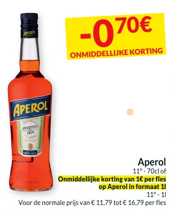 Promotie: Aperol