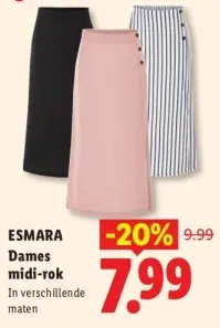 Aanbieding: Dames midi-rok
