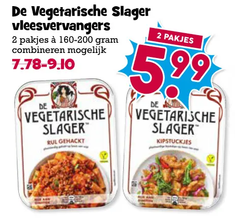 Aanbieding: Vleesvervangers