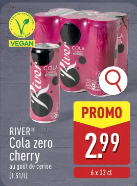 Offre: Cola zero cherry