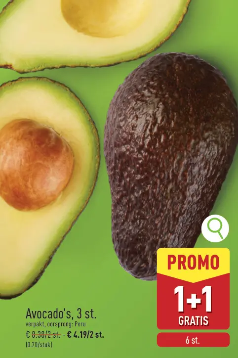Promotie: Avocado's