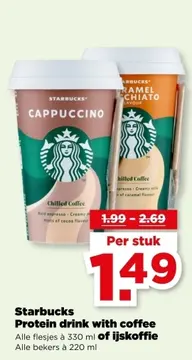 Aanbieding: Starbucks Protein drink with coffee