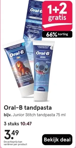 Aanbieding: Tandpasta