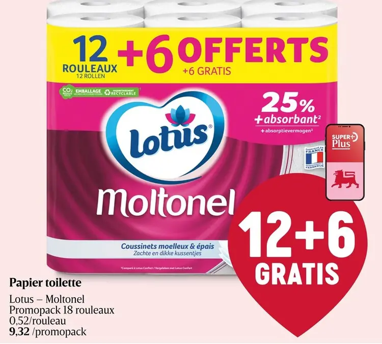 Offre: Papier toilette