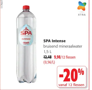 Promotie: Intense bruisend mineraalwater