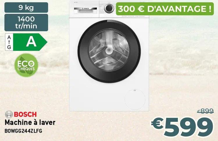 Offre: Machine à laver