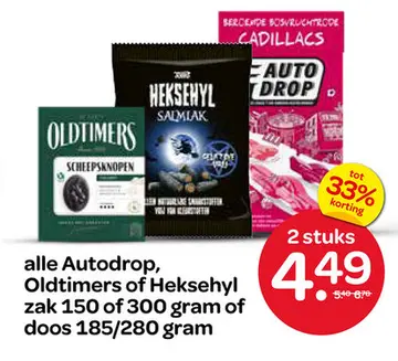 Aanbieding: Autodrop, Oldtimers of Heksehyl