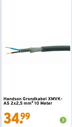 Aanbieding: Grondkabel XMVK-AS
