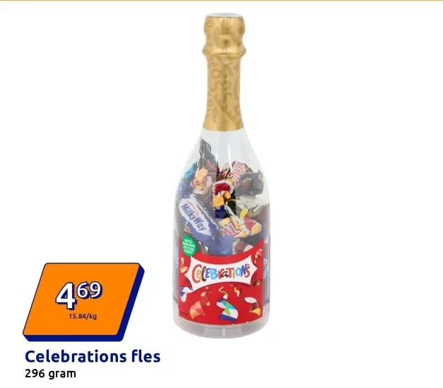 Aanbieding: Celebrations fles