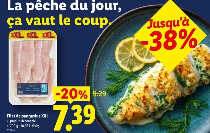 Offre: Filet de pangasius XXL
