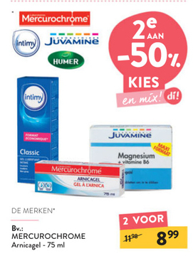 Aanbieding: MERCUROCHROME Arnicagel