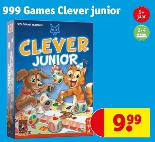 Aanbieding: 999 Games Clever junior