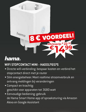 Aanbieding: WIFI STOPCONTACT MINI - HA00176575