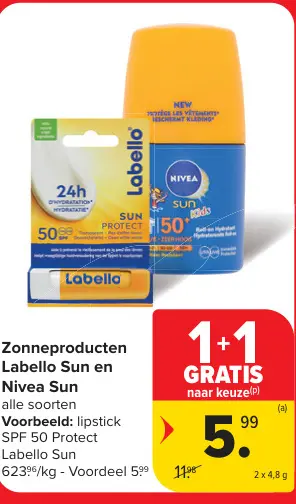 Promotie: Zonneproducten