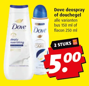 Aanbieding: Deospray of douchegel