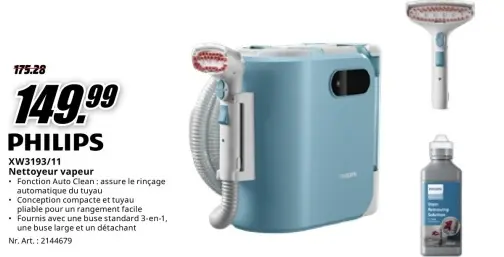 Offre: Nettoyeur vapeur