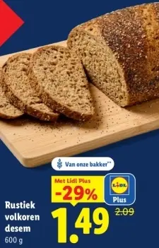 Aanbieding: Rustiek volkoren desem