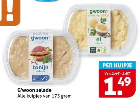 Aanbieding: G'woon salade