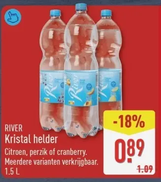 Aanbieding: Kristal helder