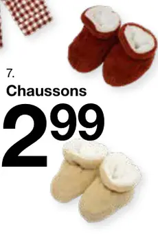 Offre: Chaussons