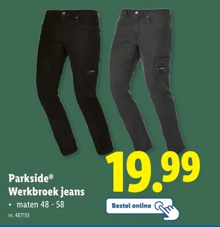 Aanbieding: Werkbroek jeans