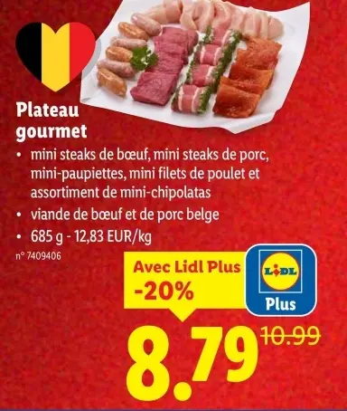 Offre: Plateau gourmet