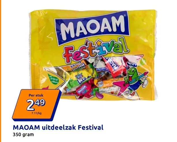 Promotie: uitdeelzak Festival