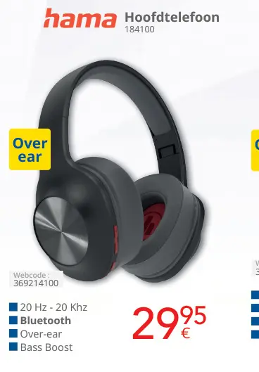 Aanbieding: Hoofdtelefoon
