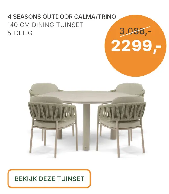 Aanbieding: Calma/trino dining tuinset