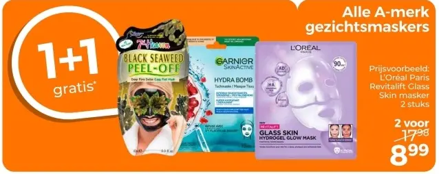 Aanbieding: Gezichtsmaskers