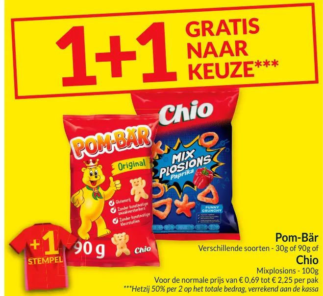 Promotie: Pom-Bär / Chio Mixplosions