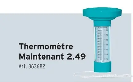 Offre: Thermomètre
