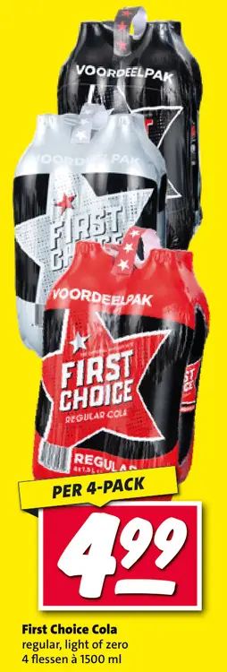 Aanbieding: First Choice Cola