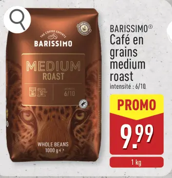 Offre: Café en grains medium roast