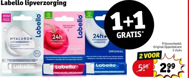 Aanbieding: Labello lipverzorging