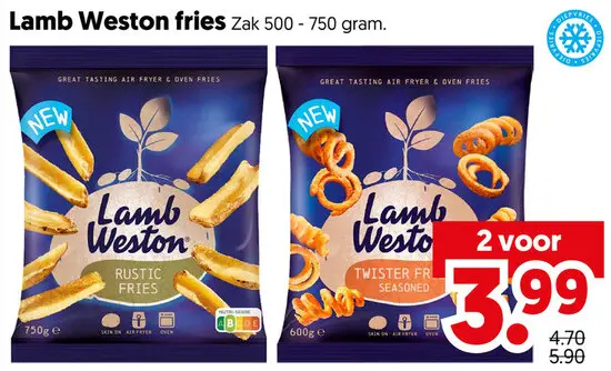 Aanbieding: Lamb Weston fries