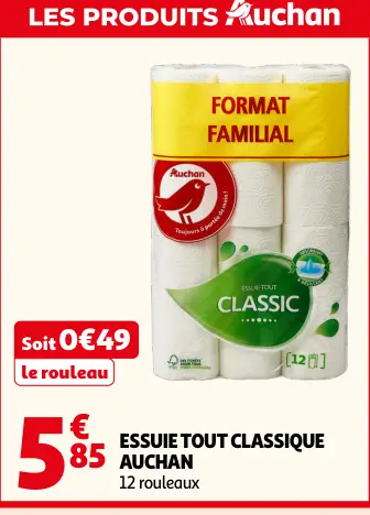 Promotie: Essuie tout classique