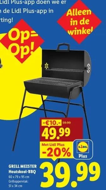 Aanbieding: Houtskool-BBQ