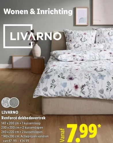 Aanbieding: Renforcé dekbedovertrek