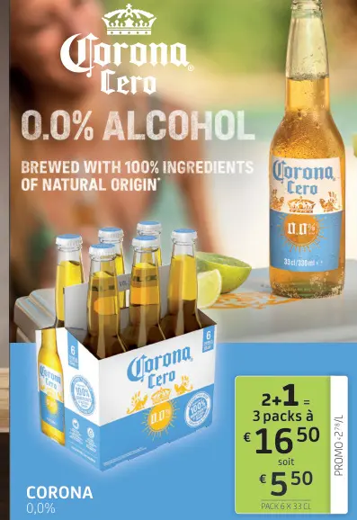 Offre: Corona Cero 0.0% Alcohol