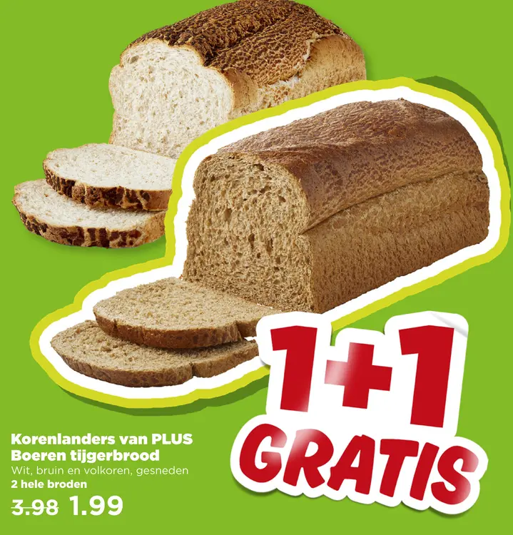Aanbieding: Boeren tijgerbrood